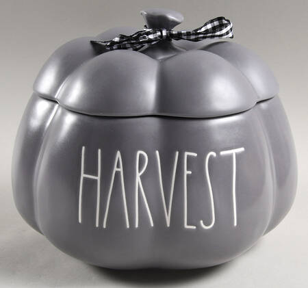Farmhouse Pumpkin Jar & Lid