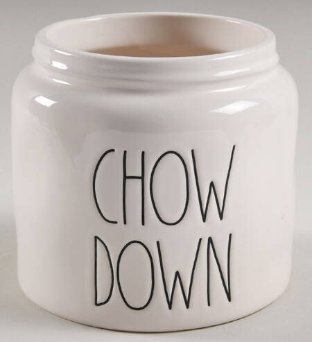 Farmhouse Treat Jar No Lid