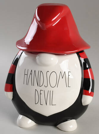 Farmhouse Figural Cookie Jar & Lid