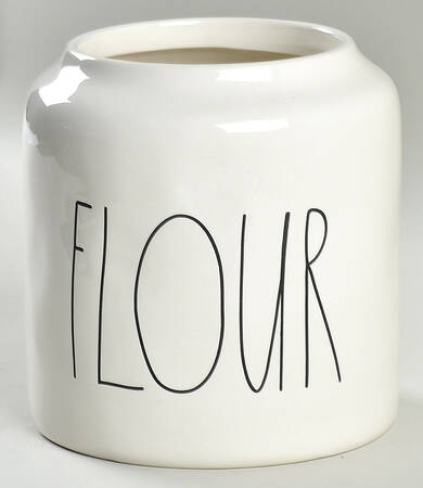 Farmhouse Flour Canister No Lid