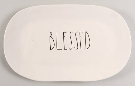 Farmhouse 15" Oval Serving Platter