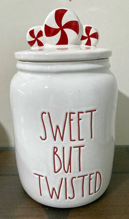 Farmhouse Treat Jar & Lid