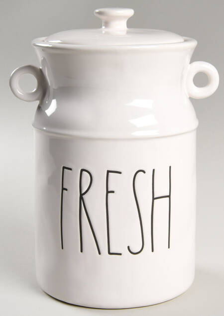 Farmhouse Canister/Milk Pail & Lid