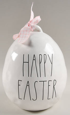 Farmhouse Large Decorative Egg