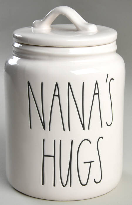 Farmhouse Cookie Jar & Lid