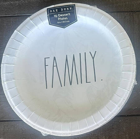 Farmhouse (Pack of 16) Paper Luncheon/Dessert Plates