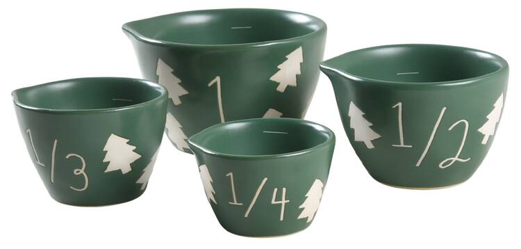Farmhouse Measuring Cup Set (1 Cup,1/2 Cup,1/3 Cup,1/4 Cup)