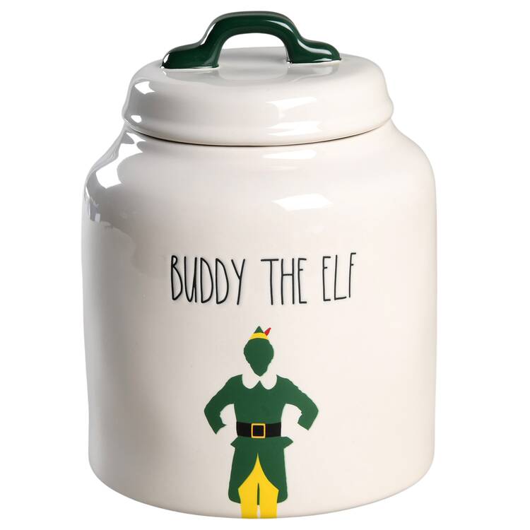 Farmhouse Cookie Jar & Lid