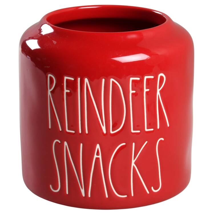 Farmhouse Holiday Treat Jar No Lid