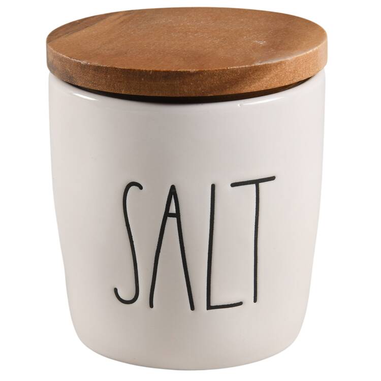 Farmhouse Salt Cellar & Lid