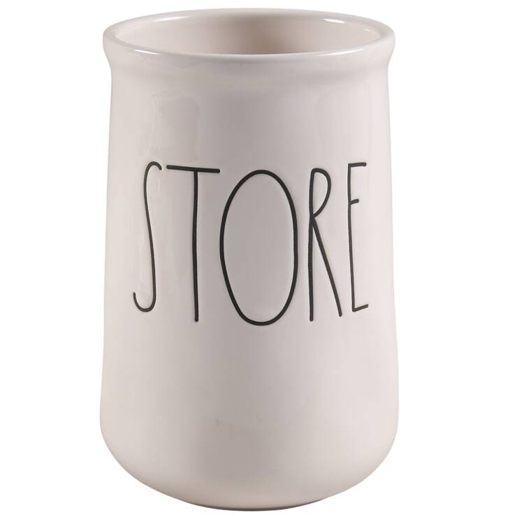 Farmhouse 7" Storage Jar No Wood Lid
