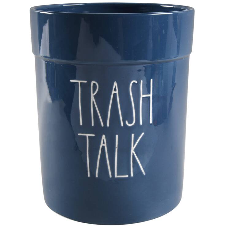 Farmhouse China Waste Basket