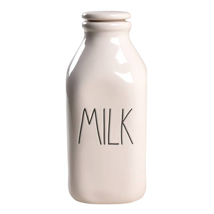 Farmhouse Milk Bottle & Lid