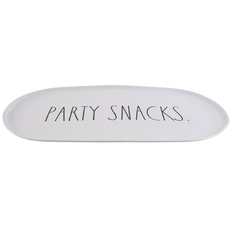 Farmhouse 18" Oblong Melamine Tray