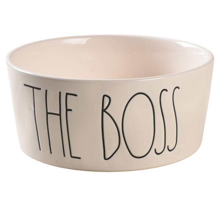 Farmhouse Large Dog Bowl by Magenta