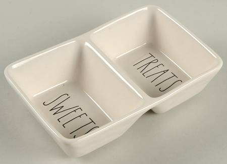 Farmhouse (2 Part) Rectangular Divided Dish