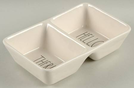 Farmhouse (2 Part) Rectangular Divided Dish