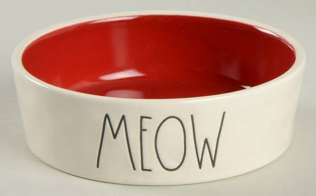 Farmhouse Cat Bowl