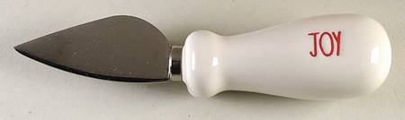 Farmhouse Holiday Cheese Knife with Stainless Blade