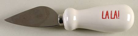 Farmhouse Holiday Cheese Knife with Stainless Blade