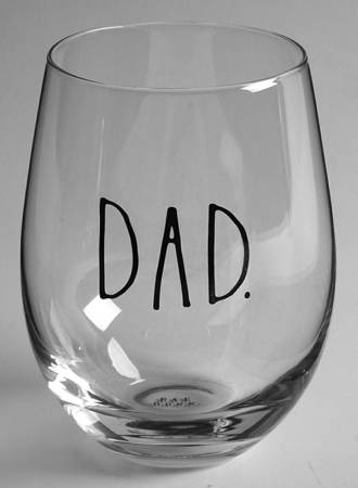 Farmhouse Glassware Stemless Wine