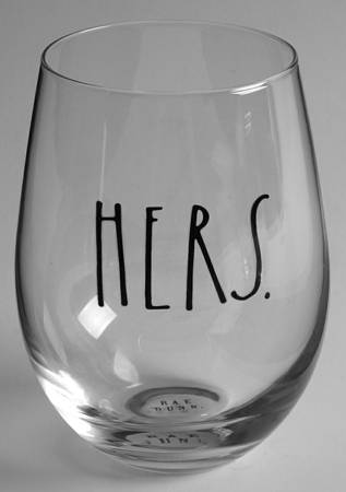 Farmhouse Glassware Stemless Wine