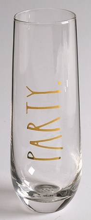 Farmhouse Glassware Stemless Champagne Flute