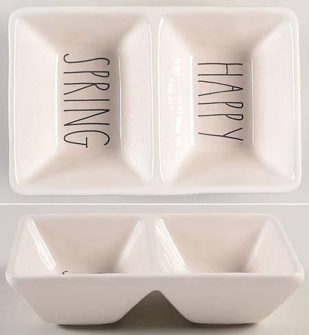 Farmhouse (2 Part) Rectangular Divided Dish
