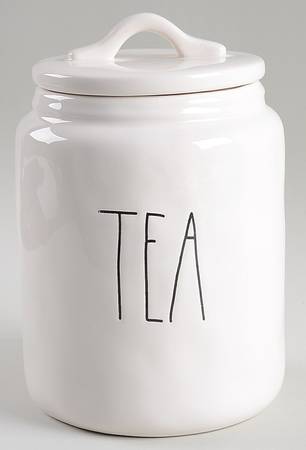 Farmhouse Tea Canister & Lid