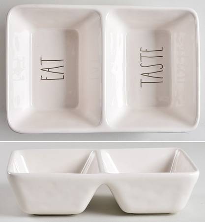 Farmhouse (2 Part) Rectangular Divided Dish