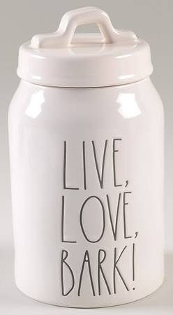Farmhouse Treat Jar & Lid