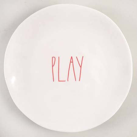 Farmhouse Melamine Dinner Plate