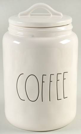 Farmhouse Coffee Canister & Lid