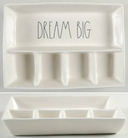 Farmhouse (5 Part) Rectangular Divided Tray