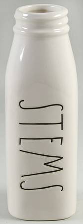 Farmhouse 7" Bottle Bud Vase