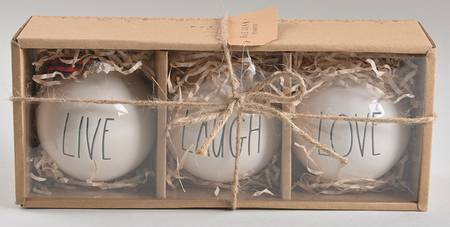 Farmhouse (Boxed Set of 3) Ornament