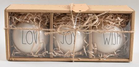 Farmhouse (Boxed Set of 3) Ornament