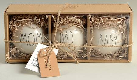 Farmhouse (Boxed Set of 3) Ornament