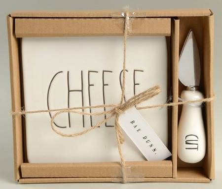 Farmhouse Cheese Tray & Knife