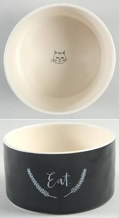 Rae Dunn Pet Products Cat Bowl