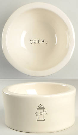 Rae Dunn Pet Products Dog Bowl
