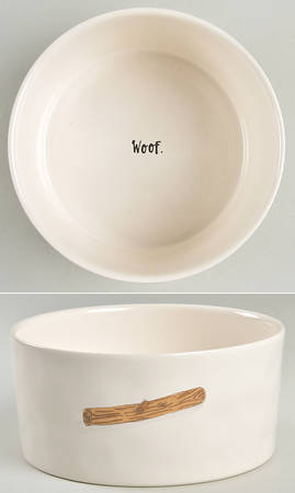 Rae Dunn Pet Products Dog Bowl