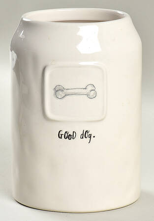 Rae Dunn Pet Products Dog Treats Canister No Lid
