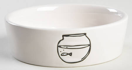 Rae Dunn Pet Products Cat Bowl