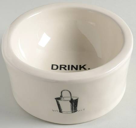 Rae Dunn Pet Products Dog Bowl