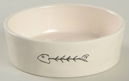 Rae Dunn Pet Products Cat Bowl
