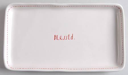 Rae Dunn Kitchenware 9" Rectangular Tray