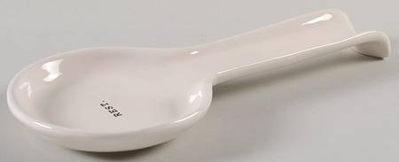 Rae Dunn Kitchenware Spoon Rest/Holder (Holds 1 Spoon)