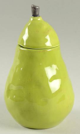 Rae Dunn Kitchenware Small Figural Canister & Lid