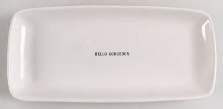 Rae Dunn Giftware 12" Rectangular Tray